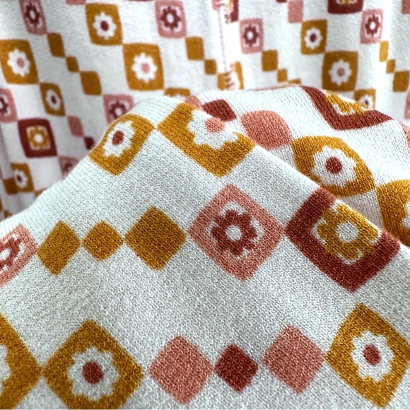 FREE PEOPLE Shayla Wide Leg Geometric Jumpsuit - Picture 8 of 15